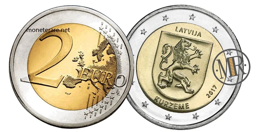 2 Euro Latvia 2017 Commemorative - Courland