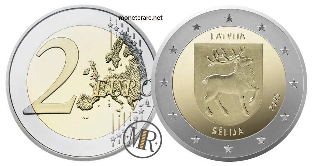 Latvia €2 commemorative 2025 – Sēlija (regione storica)