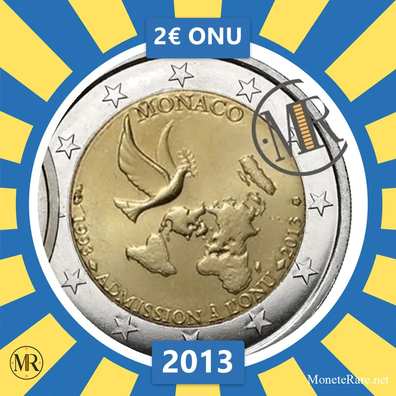 Estonia 2€ ONU 2013 (coin photo)