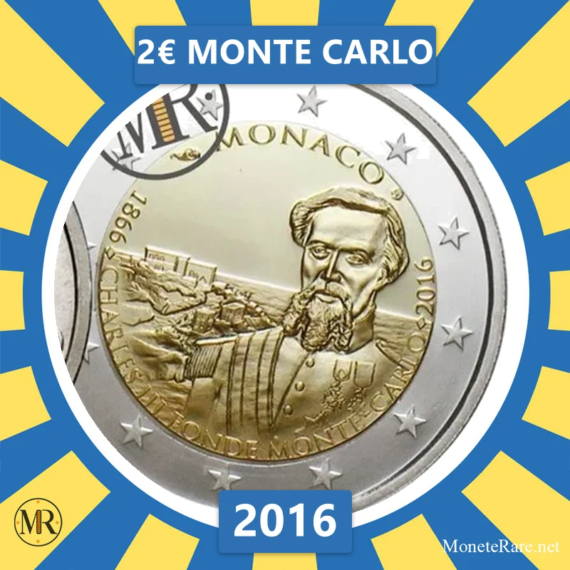 Estonia 2€ Monte Carlo 2016 (coin photo)
