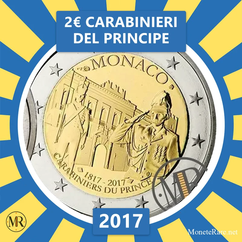 Estonia 2€ Prince's Carabinieri 2017 (coin photo)