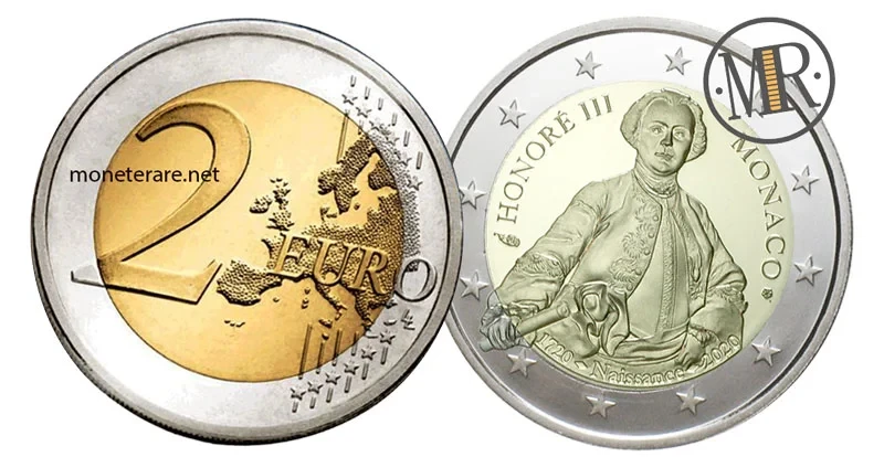 2 Euro Commemorative Monaco 2020