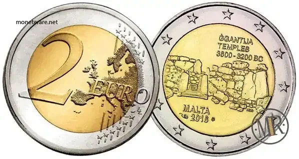 2 Euro Commemorative Malta 2016 Temples of Gigantia