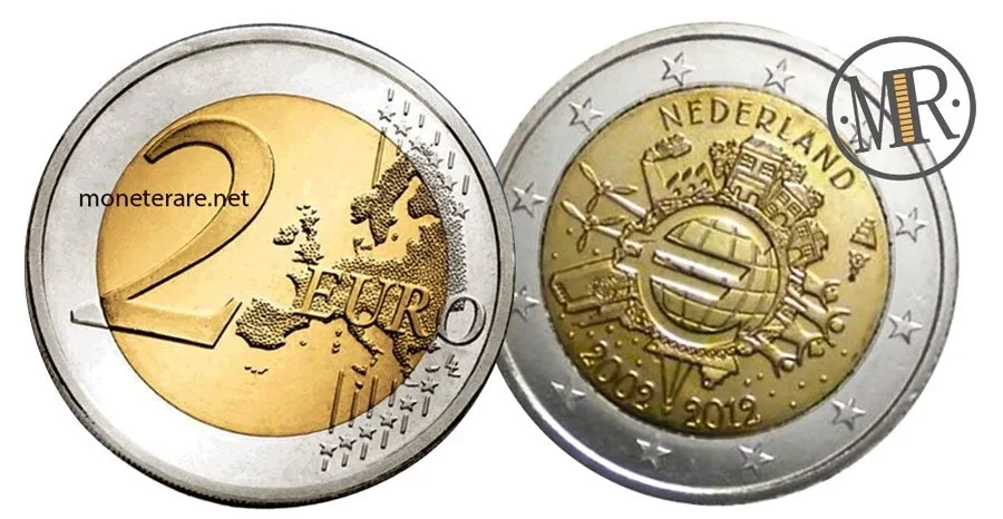2 Euro Commemorative Netherlands 2012 Euro