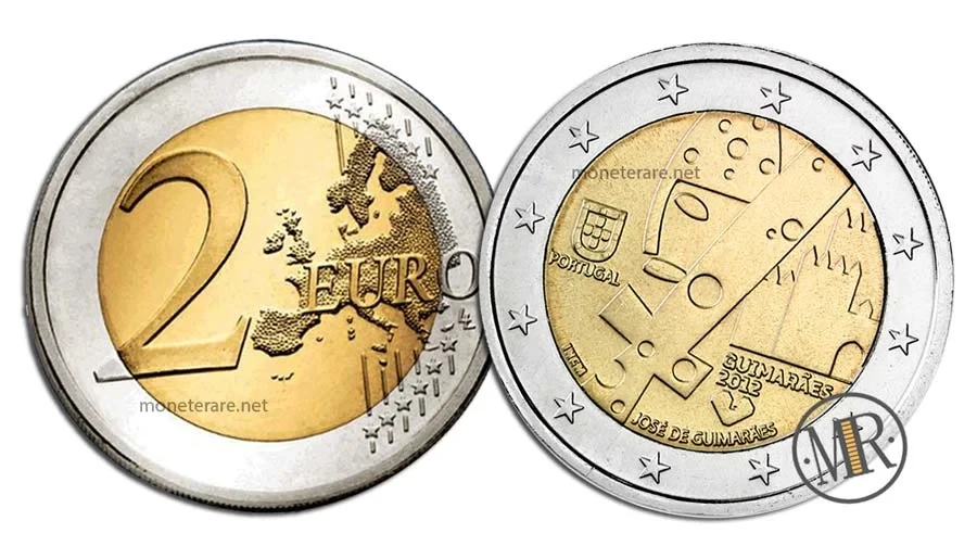 2 Euro Commemorative Portugal 2012 European Capital of Culture