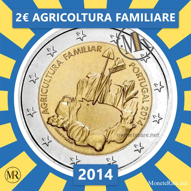 Estonia 2€ Agricoltura Familiare 2014 Estonia 2€ Agricoltura Familiare 2014 (coin photo)