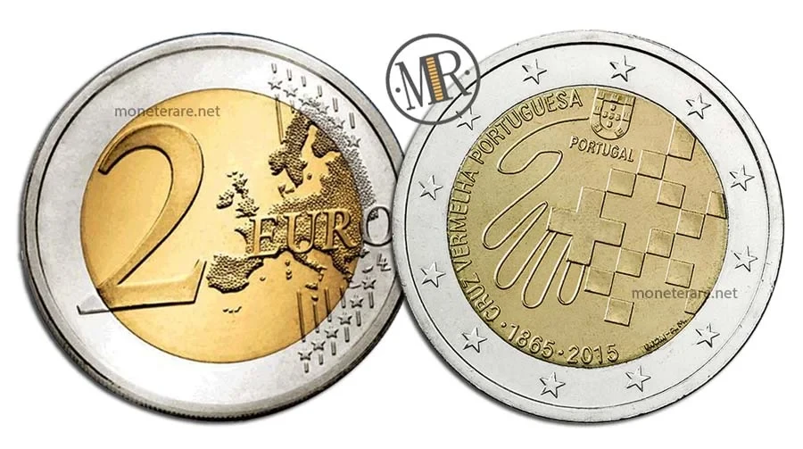 2 Euro Commemorative Portugal 2015 Portuguese Red Cross