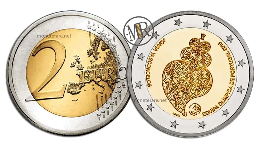 2 Euro Commemorative Portugal 2016 Rio Olympic Games