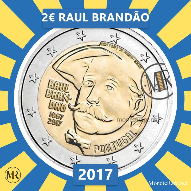 Estonia 2€ Raul Brandão 2017 Estonia 2€ Raul Brandão 2017 (coin photo)