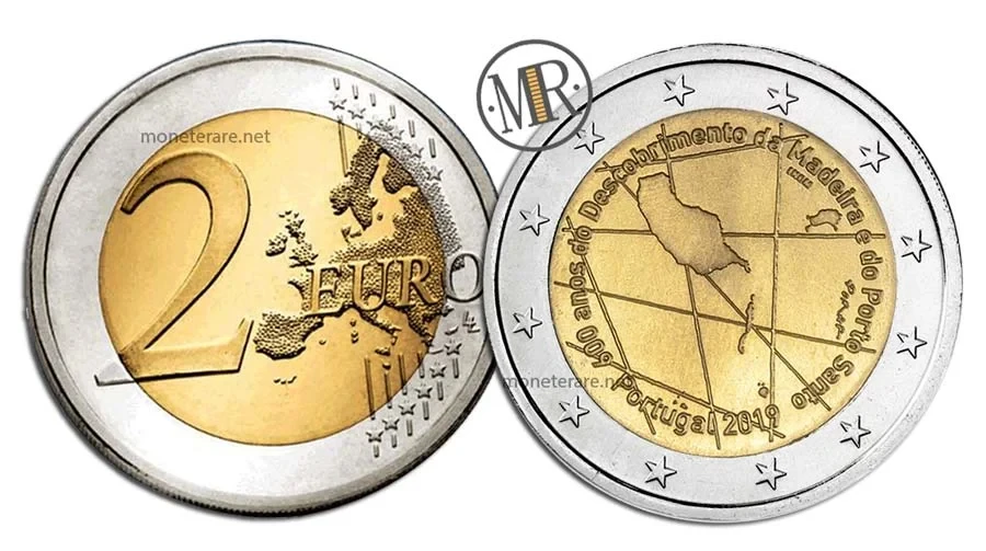 2 Euro Commemorative Portugal 2019 Madeira and Porto Santo