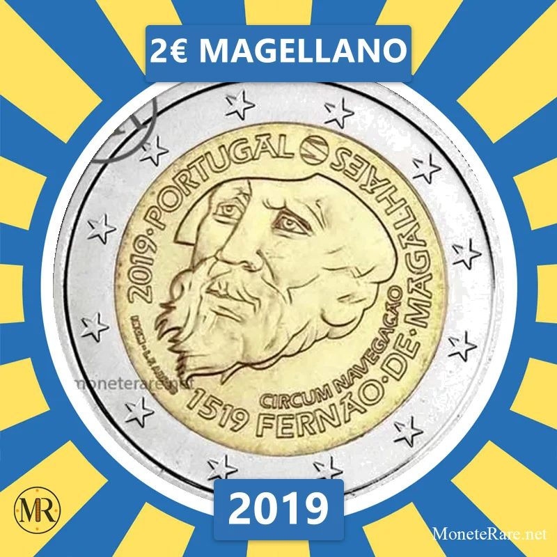 Estonia 2€ Magellano 2019 (coin photo)