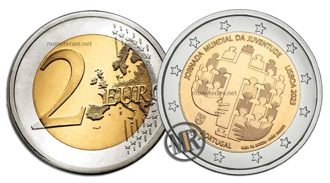 2 Euro Portugal 2023 World Youth Day in Lisbon