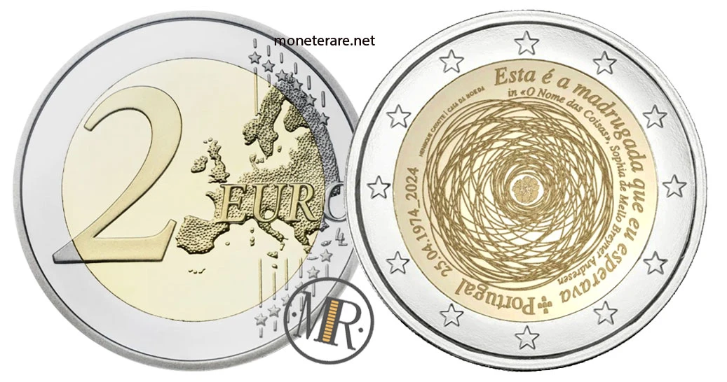 Portugal €2 commemorative 2024 – 50° Rivoluzione 25 aprile 1974