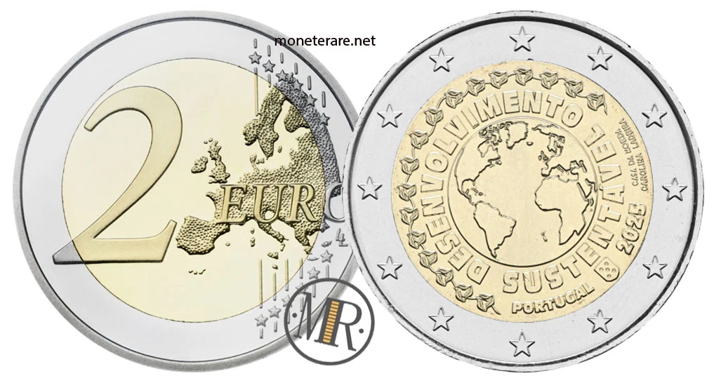 Portugal €2 commemorative 2025 – Sviluppo sostenibile