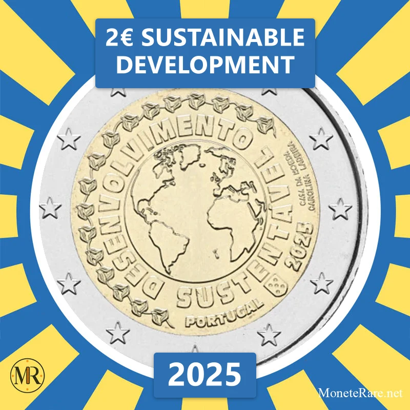 Estonia 2€ Sustainable development 2025 (coin photo)