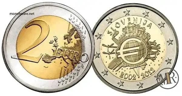 Commemorative 2 Euro Slovenia 2012