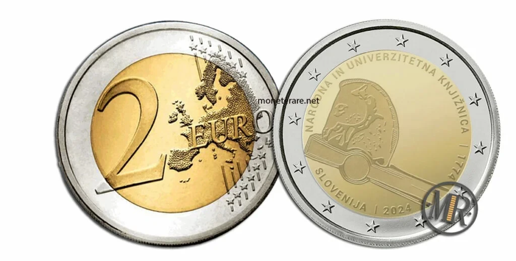 2 Euro Slovenia 2024 National and University Library