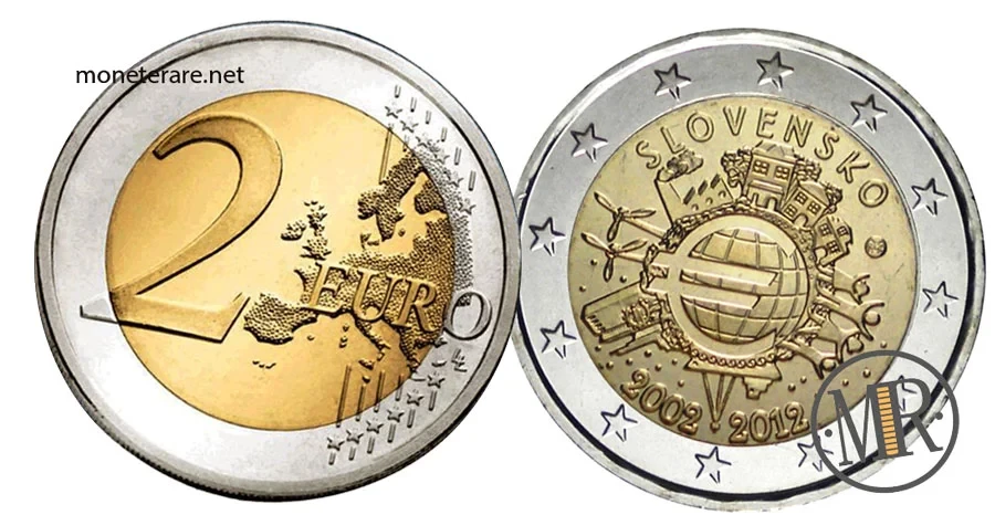 2 Euro Commemorative Slovakia 2012 EURO