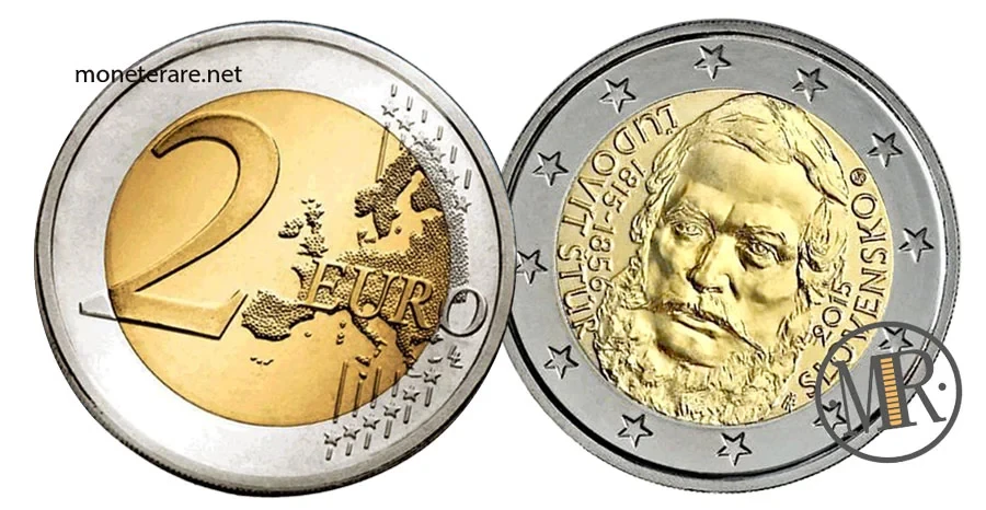 2 Euro Commemorative Slovakia 2015 Ľudovít Štúr
