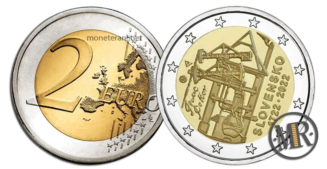 2 Euro Commemorative Slovakia 2023 First Steam Engine
