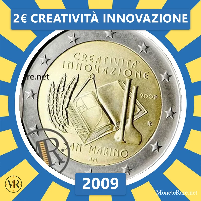 Estonia 2€ Creatività Innovazione 2009 Estonia 2€ Creatività Innovazione 2009 (coin photo)