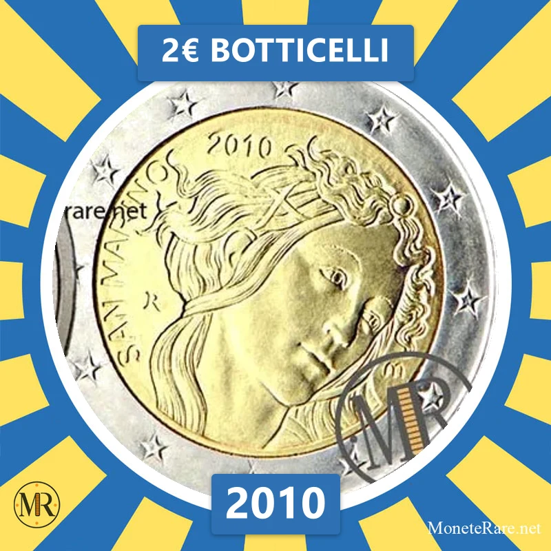 Estonia 2€ Botticelli 2010 (coin photo)