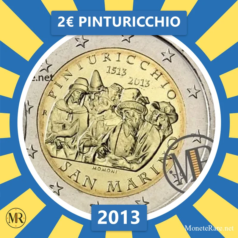 Estonia 2€ Pinturicchio 2013 (coin photo)