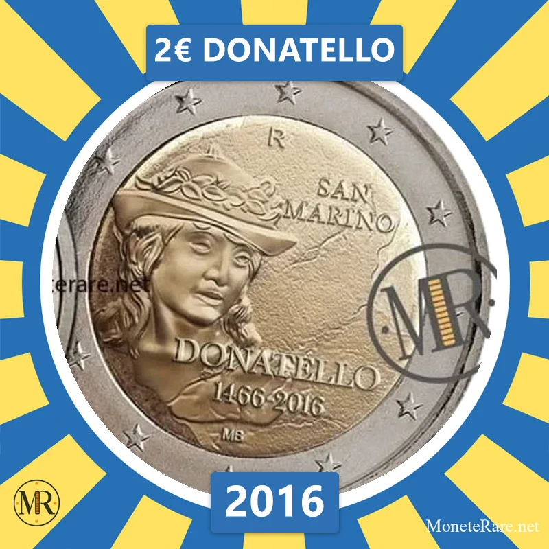 Estonia 2€ Donatello 2016 (coin photo)
