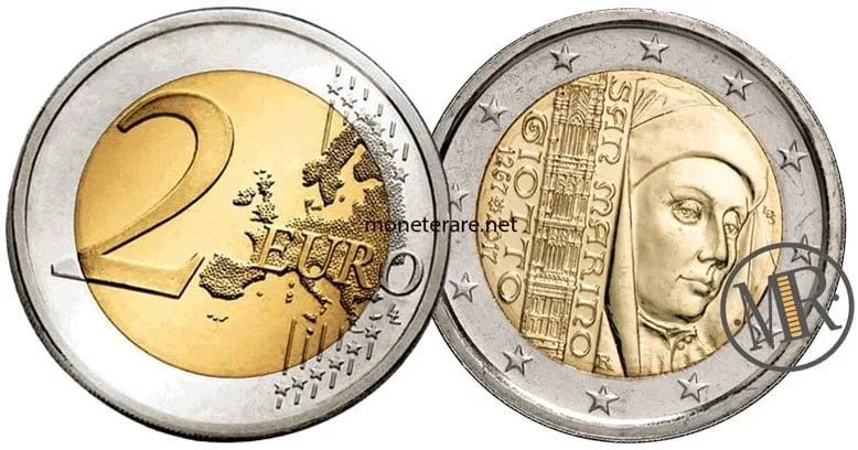 2 Euro San Marino 2017 Giotto - Commemoratives
