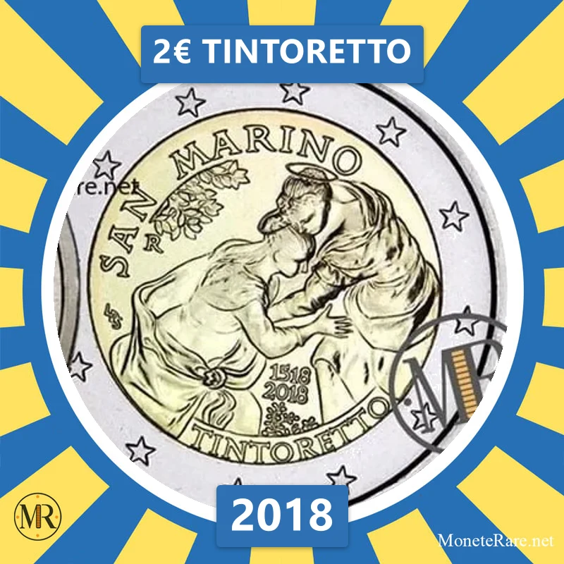 Estonia 2€ Tintoretto 2018 (coin photo)