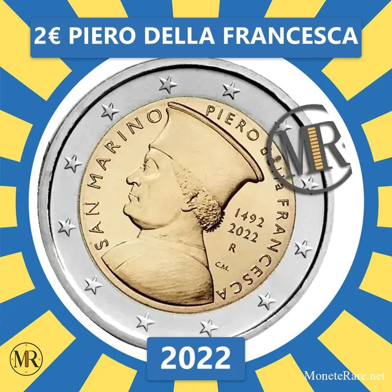 Estonia 2€ Piero della Francesca 2022 (coin photo)