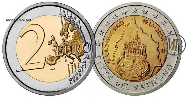 2 Euro Commemorative Vatican 2004