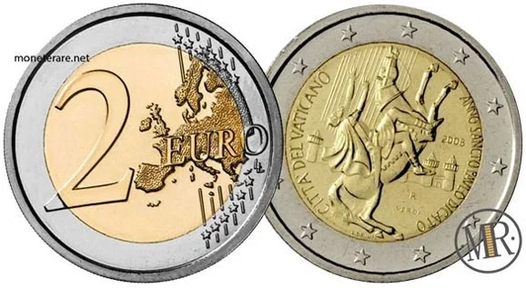 2 Euro Commemorative Vatican 2008 Saint Paul
