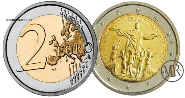 2 Commemorative Euro Vatican 2013