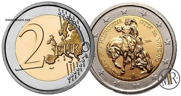 Commemorative €2 Vatican 2016 Extraordinary Jubilee of Mercy