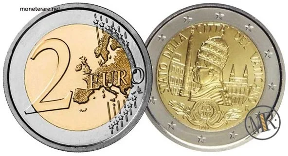 2019 Vatican Commemorative €2 Coin
