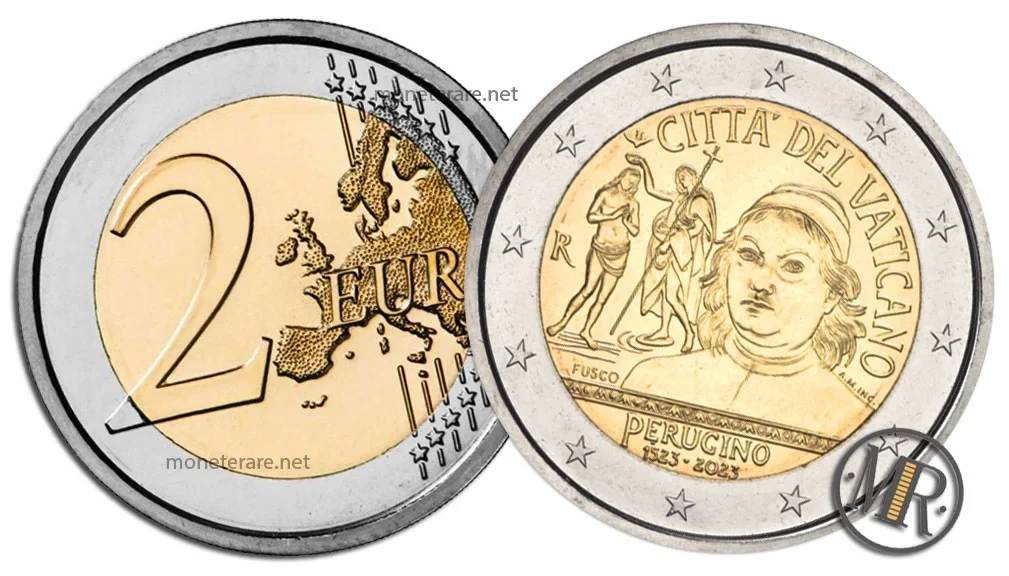 2 Euro Commemorative Vatican 2023 Perugino