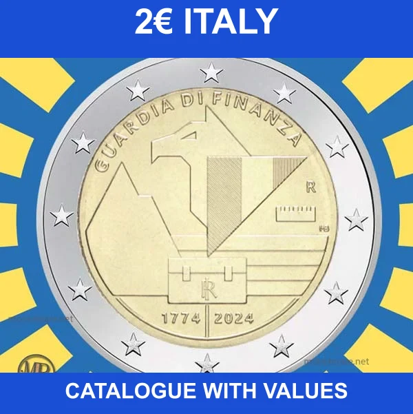 cover of the 2024 Italy 2 euro Finance Guard coin
