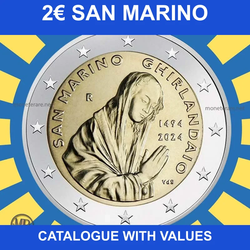 2024 San Marino 2 euro Ghirlandaio coin