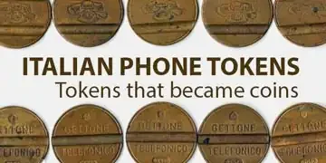 catalogue and value of Italian telephone tokens