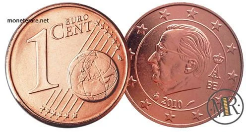 1 Euro Cent Belgium Third Series 2009 2013