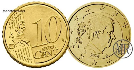10 Cents Euro Belgium Fourth Series 2014