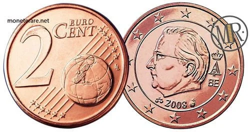 2 Euro Cents Belgium Second Series 2008