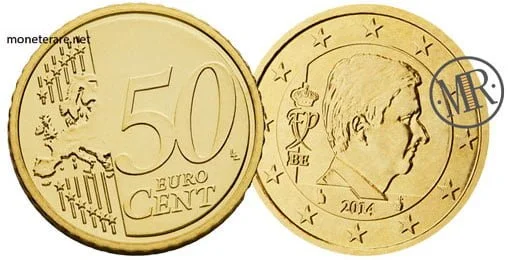 50 Cents Euro Belgium Fourth Series