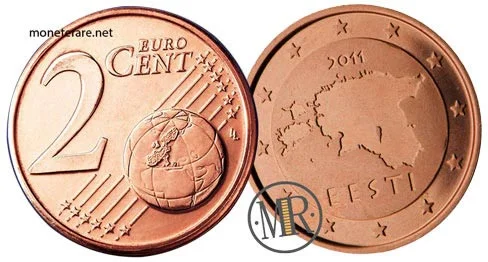 2 Euro Cents Estonia