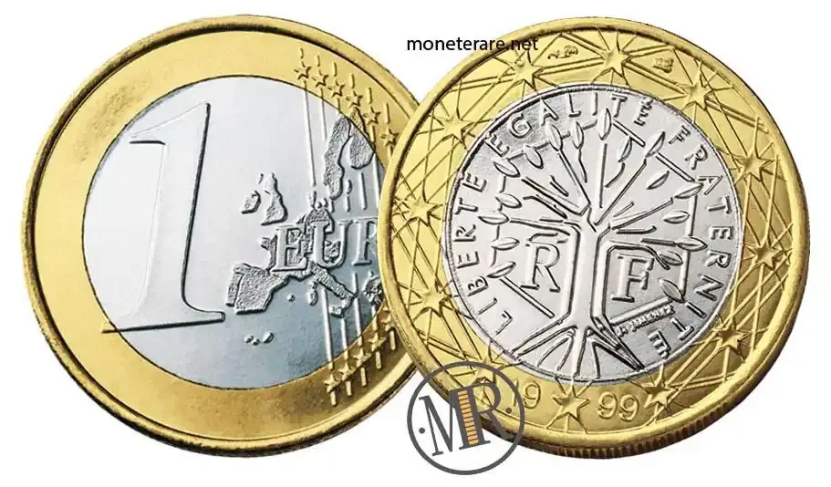 1 euro France coin