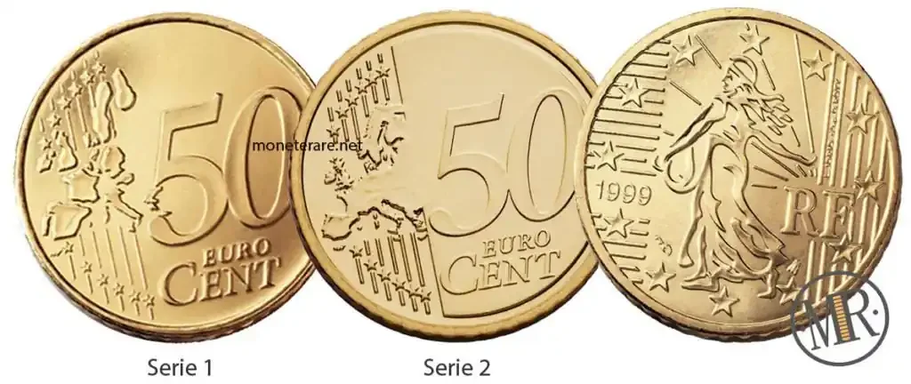 50 euro cents coin France