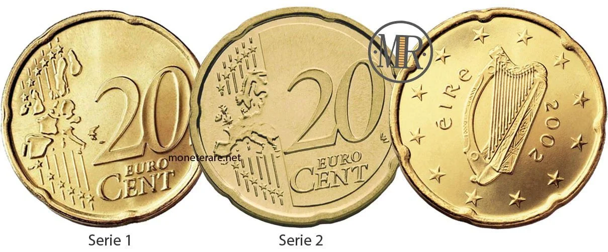 20 Cents Euro Ireland Euro Collection
