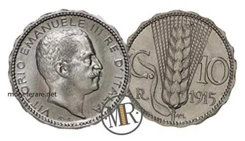 Progetto C per 10 Centesimi 1915