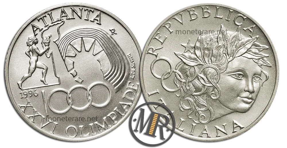 1000 Lire 1996 Atlanta Olympics